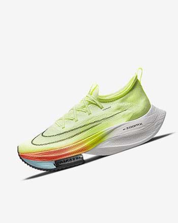 Nike Air Zoom Alphafly NEXT% Flyknit Naranjas Turquesa Negros | MX 4731